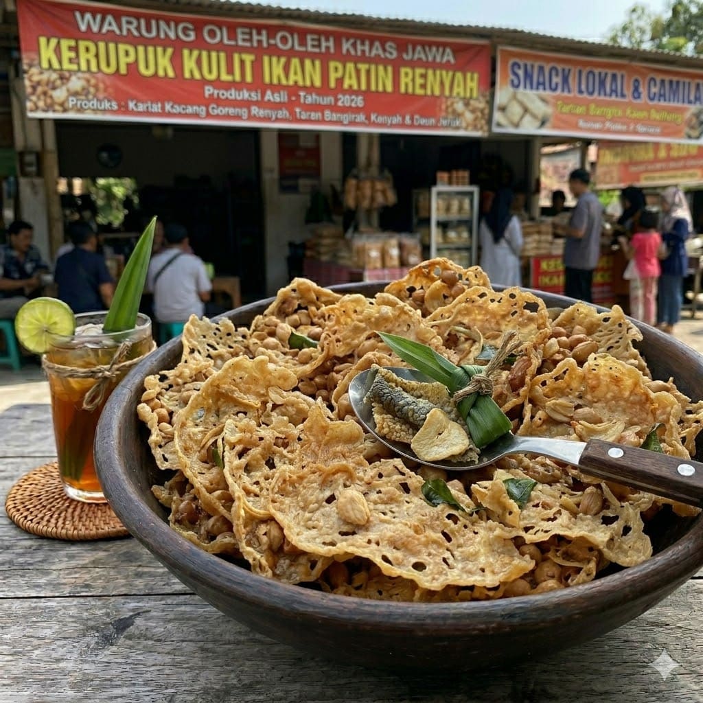 Kerupuk Kulit Ikan Patin